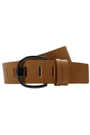 ESPRIT Ledergürtel FOC Wide Prong Damen Leder Gürtel mit Dornschließe 021EA1S306-230 90 cm