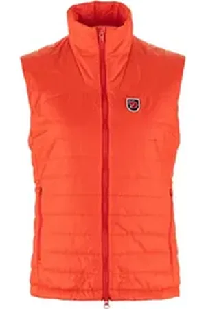 Fjällräven Steppweste Damen Weste Expedition X-Lätt orange L