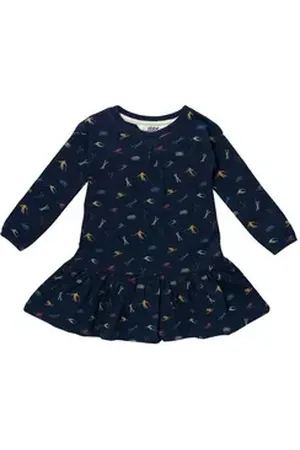 eBBe Kids Sommerkleid Kleid Skifahrer (1-tlg) blau 80 (9-12 Monate)