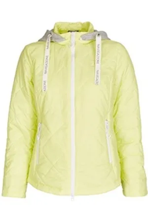 NAVIGAZIONE Winterjacke mit Logo-Print gelb 44