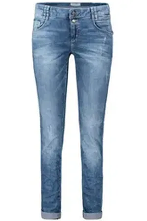 Cartoon Regular-fit-Jeans Hose Jeans 1/1 LAEnge blau 42