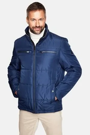 Cabano Steppjacke Stepp-Blouson mit daunenweicher Wattierung blau 32
