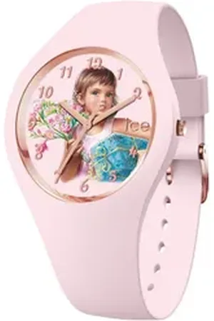 Ice-Watch Quarzuhr x MARTINE - Small - 3H 022708, Armbanduhr, Damenuhr, Silikonarmband, analog, limited Edition rosa