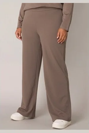 Base Level Treggings Arah mit elastischem Bund braun 52