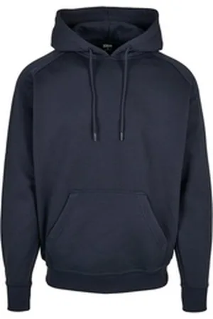 Urban classics Sweatshirt Herren Blank Hoody (1-tlg) blau XL