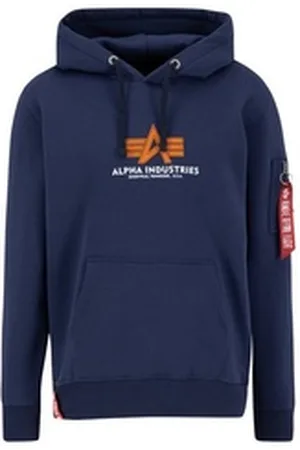 Alpha Industries Hoodie Men - Hoodies Basic Hoodie Rubber blau XS