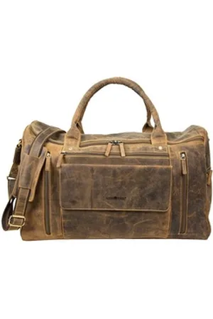 Greenburry Reisetasche Vintage Leder Reisetasche Weekender 1736-25