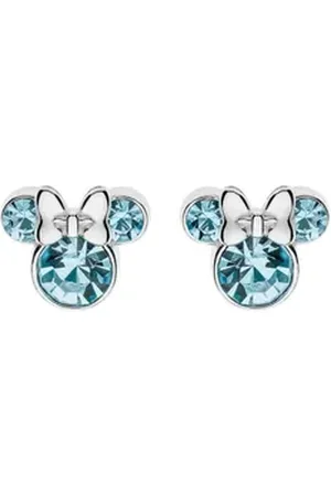 Disney Ohrring-Set Ohrringe Minnie Mouse © hellblau blau|silberfarben