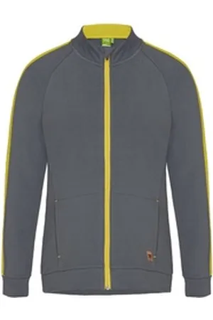 Tao & friends Sweatjacke Freizeitjacke DIANTHA (1-tlg) grau 36
