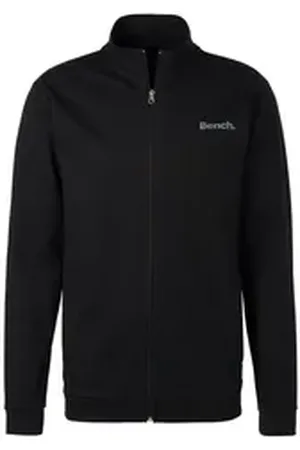 Bench Sweatjacke mit seitlichen Eingrifftaschen, aus leichter und bequemer Sweatware schwarz 56/58 (XL)