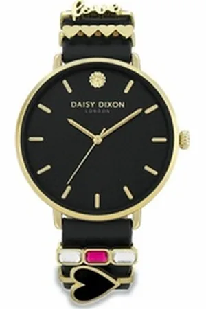 Daisy Dixon DAISY DIXON Mechanische Uhr DD107BG Damenarmbanduhr schwarz