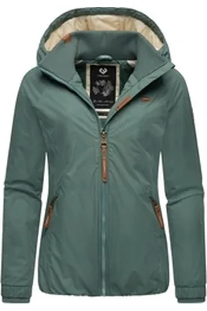 Ragwear Winterjacke Dizzie Winter wasserdichte Outdoorjacke mit Kapuze für den Winter grün XXXL (46)