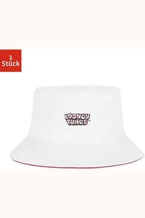 Snocks Fischerhut x Looney Tunes Bucket Hat Sonnenhut unisex (1-St) aus 100% Bio-Baumwolle, perfekter Sonnenschutz
