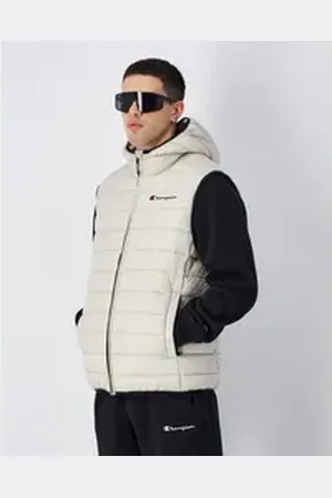 Champion Steppweste Polyfilled Vest grau|schwarz M