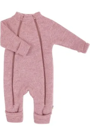 Joha Schneeoverall Wagenazug Wollfleece Merinowolle beige 86/92
