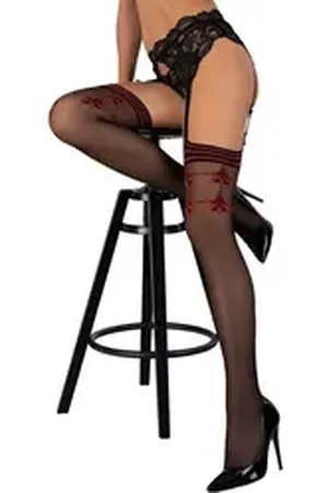 LivCo Corsetti Strapsstrümpfe LC Arigsom stockings black 20den - (2,3,4) schwarz 4