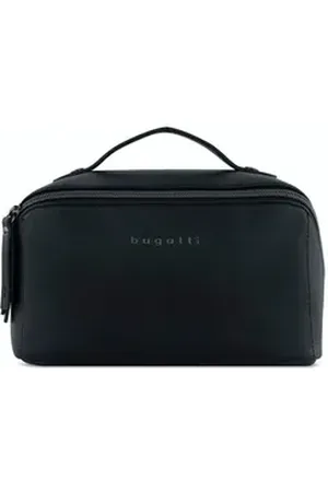 Bugatti Kulturbeutel "Almata" Make up Tasche, Kosmetiktasche, Kulturtasche schwarz