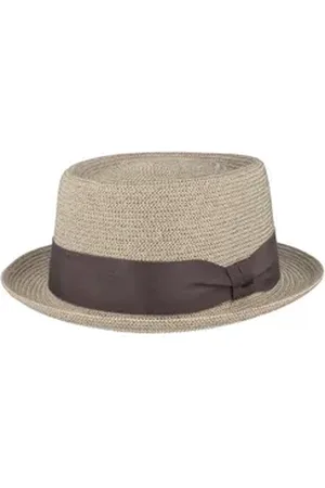 Bailey 44 Strohhut Waits Pork Pie Trilby grau S