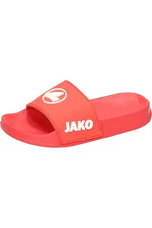Jako Pantoletten Badepantolette aus Gummi rot 32 EU