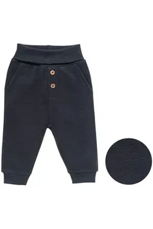 People Wear Organic Sweathose aus Bio Baumwolle GOTS zertifiziert blau 74/80