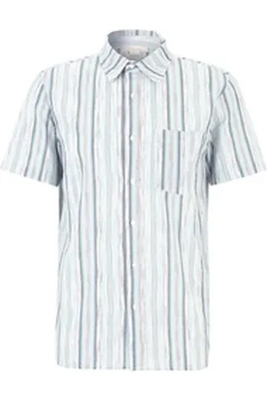 Aeropostale Kurzarmhemd (1-tlg) grau|weiß S
