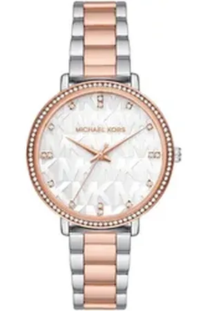 Michael Kors Quarzuhr PYPER MK4667, Armbanduhr, Damenuhr, analog silberfarben