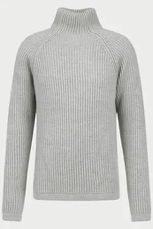 Drykorn Stehkragenpullover grau XXL