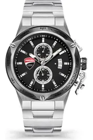 DUCATI Mechanische Uhr GIRO UNO Herrenarmbanduhr schwarz