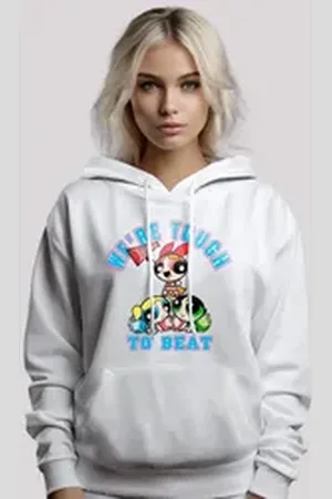 F4NT4STIC Kapuzenpullover Powerpuff Girls Tough To Beat Premium Qualität weiß XXL