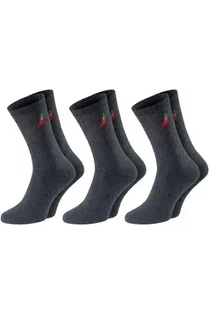Chili Lifestyle Arbeitssocken Herren Funktionssocken robust mit Polsterung anthrazit grau (Multipack, 3-Paar, ein Design) verstärkt, atmungsaktiv grau 43-46