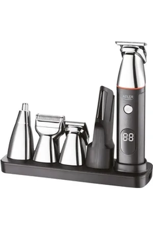 Adler Haarschneider AD 2946 5-in-1 Haar-Pflegeset für Männer silberfarben