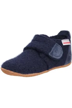 Giesswein Hüttenschuhe Flexible Laufsohle blau 20 EU