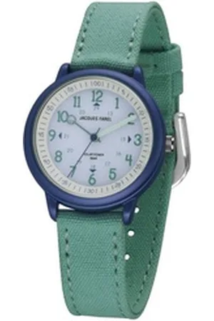 JACQUES FAREL Quarzuhr ORSO 3105 blau