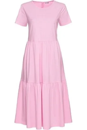 Brigitte Von Schönfels Midikleid Jersey-Midikleid rosa 34