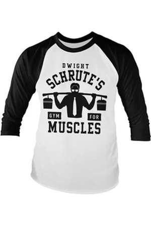 The Office Longsleeve weiß L