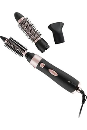 ETA Multihaarstyler Fenite Black Edition 432190010, 3 zusätzliche Aufsätze für den perfekten Look schwarz