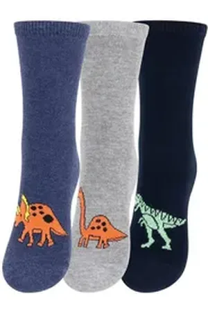 Cotton Prime® Socken (6-Paar) mit Dinomotiven bunt 27-30