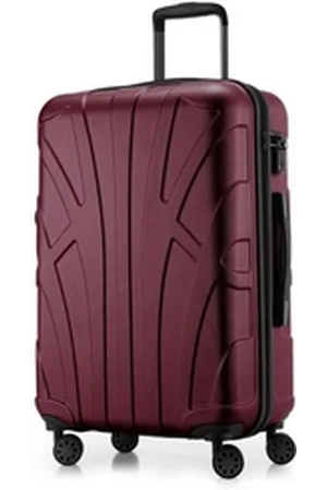 SUITLINE Koffer S1, 4 Rollen, mittelgroßer Hartschalen-Koffer Check-In Reisekoffer TSA 68 L