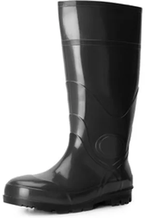 Ladeheid Herren PVC Gummistiefel LA-914 Gummistiefel schwarz 41 EU