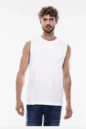 Street one MEN Tanktop aus Jersey in Unifarbe weiß XXL (56)