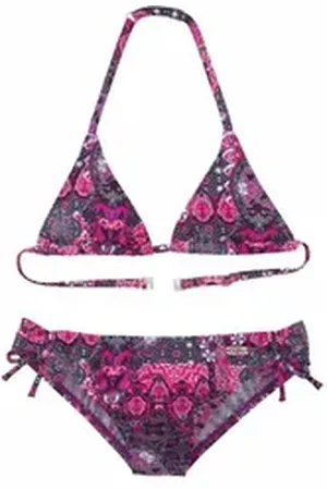 Buffalo Triangel-Bikini Shari Kids im Folklore-Print lila 170/176