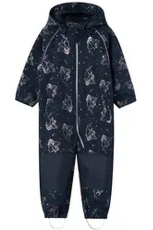 NAME IT Schneeoverall NMFALFA08 SOFTSHELL SUIT FOIL FO blau 110