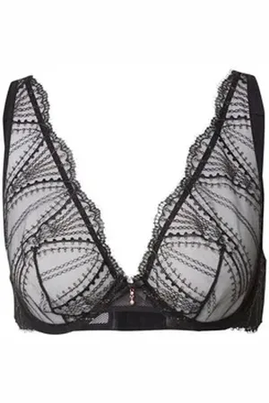 LingaDore Triangel-BH (1-tlg) Spitze schwarz 65
