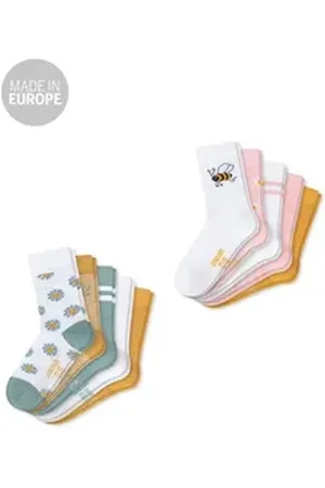 Schiesser Freizeitsocken Muster Mix (10-Paar) bunt 19-22