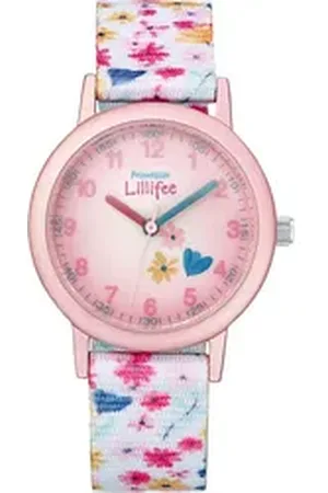 Prinzessin Lillifee Quarzuhr 2031758, Armbanduhr, Kinderuhr, Mädchen, Geschenkidee, Schulanfang, Geburtstag rosa