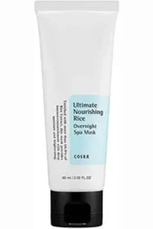 COSRX Gesichtsmaske Ultimate Nourishing Rice Overnight Spa Mask weiß