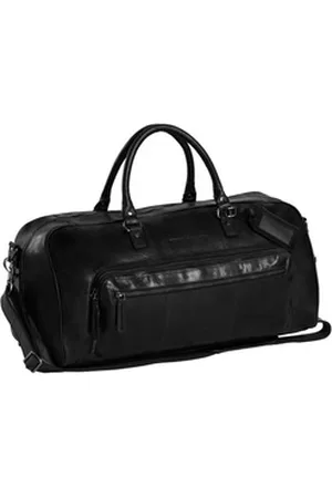 Chesterfield Weekender Antique Buff, Leder schwarz