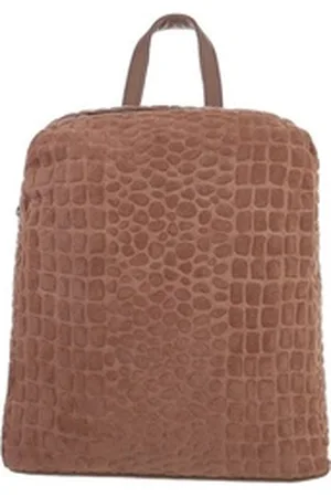 Ital-Design Schultertasche Mittelgroße, Damentasche Freizeittasche braun