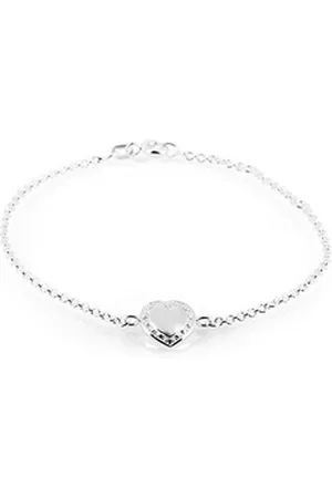 HEARTBREAKER Silberarmband silberfarben