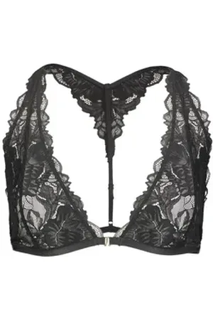 Free People Bügel-BH Damen BH AVERY LACE BRALETTE (1-tlg) schwarz 75